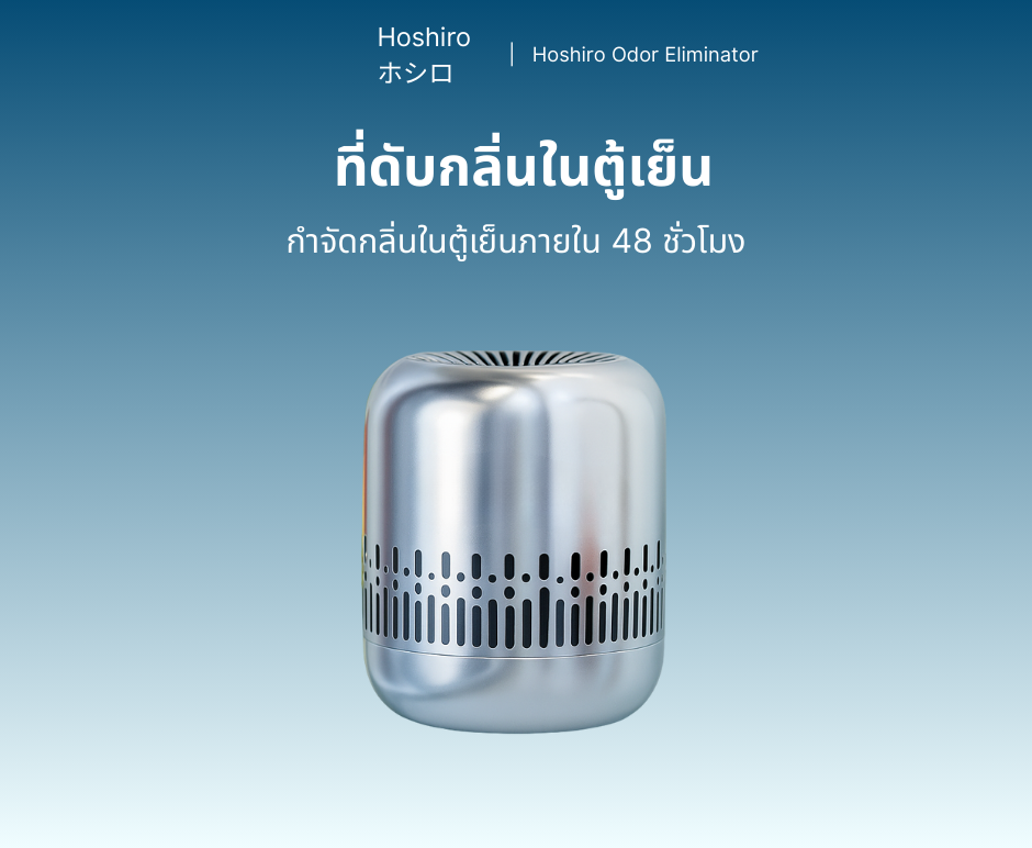 Hoshiro ที่ดับกลิ่นในตู้เย็น (เจ้าแรกในไทย)